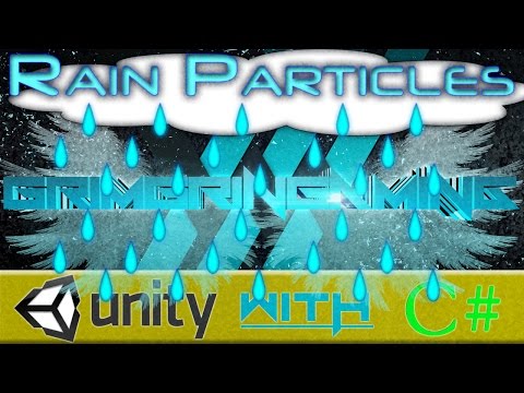 Rain Particle Effects Tutorial PT.2 - Unity 3d plus Collision [PACKAGE INCLUDED]
