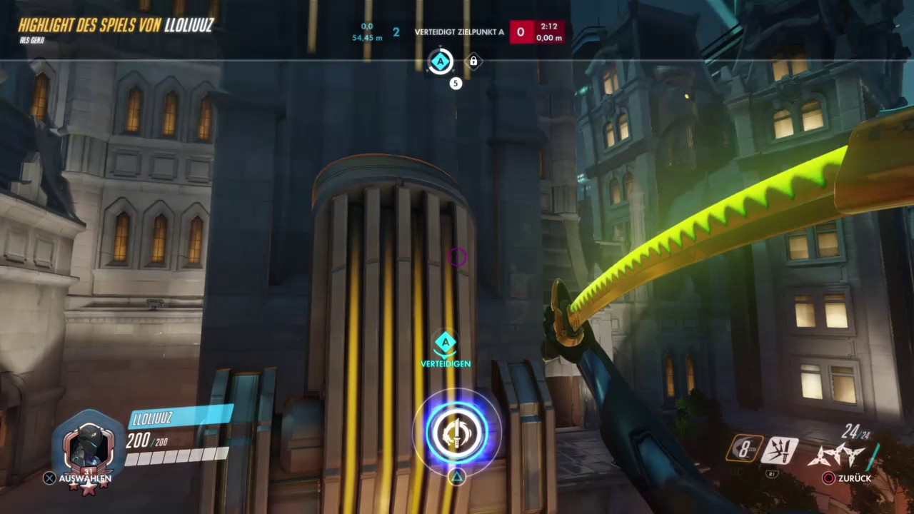 Overwatch: 4 fachkill genji (PS4)