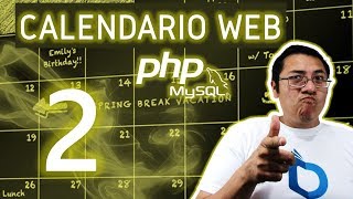 Calendario web con PHP y MySQL utilizando fullcalendar (Video 2- Lenguaje y header)