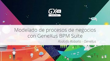 Modelado de procesos de negocios con GeneXus BPM Suite - Rodolfo Roballo, GeneXus
