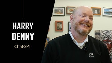 Purdue Expert: ChatGPT