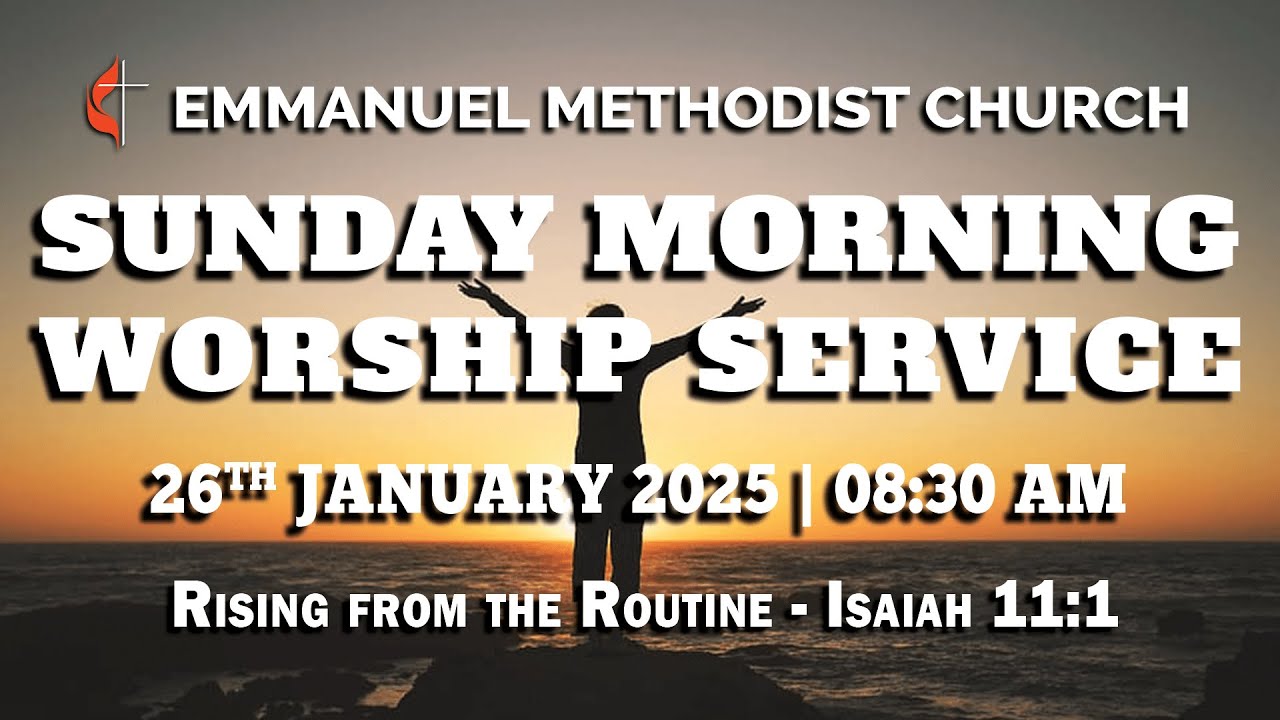 Sunday Morning Worship Service - 26th January 2025 | 08:30 AM | - YouTube