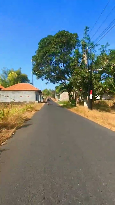 suasana jalanan dimadura kabupaten Bangkalan Madura (306)#shorts