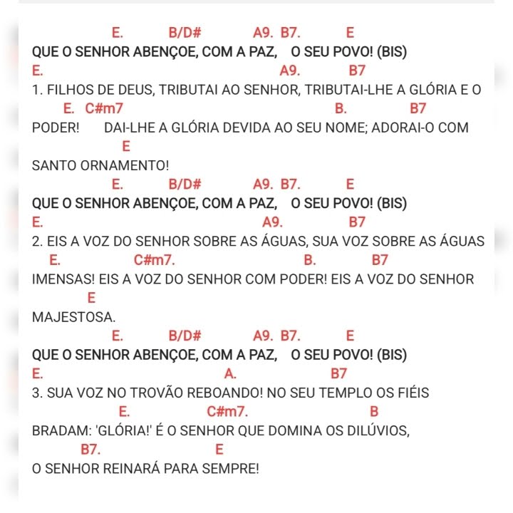 Salmo 28(29) | Solenidade do Batismo do Senhor | - YouTube