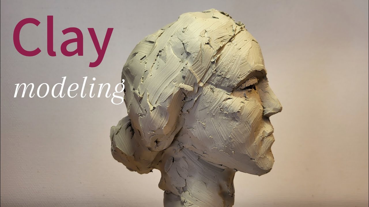 Creating Beauty from Clay | Female Portrait Sculpture