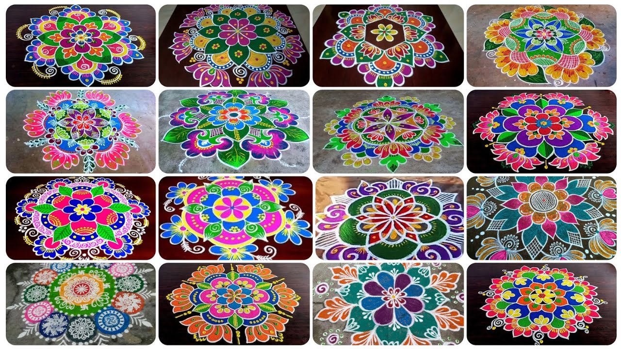 సంక్రాంతి ముగ్గులు | sankranti rangoli ideas | pongal rangoli ideas | sankranti muggulu | muggulu