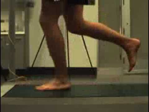 Barefoot Running Form - Side View