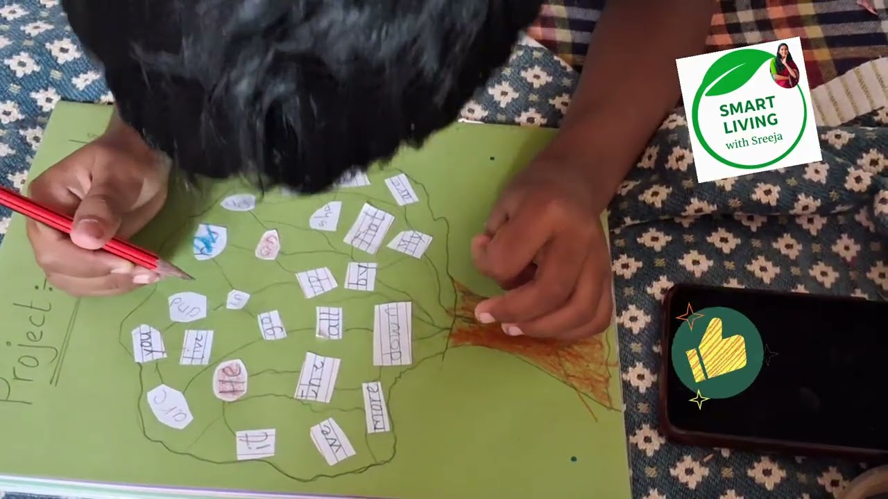 Leaf by Leaf, I Learn! 🍃😊pop# grow # read #@ sreejaamarla2025