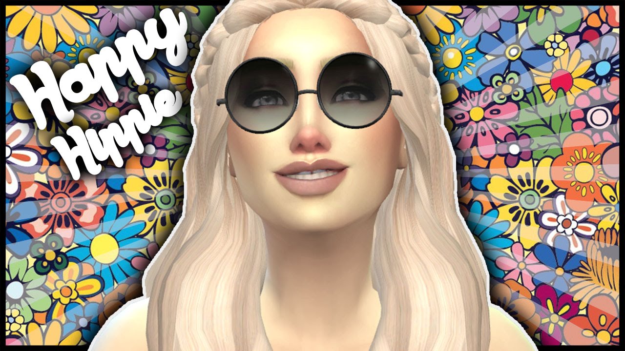 The Sims 4 | Happy Hippie Collab // SourPatchSimmer + OfficialGirlySimmer