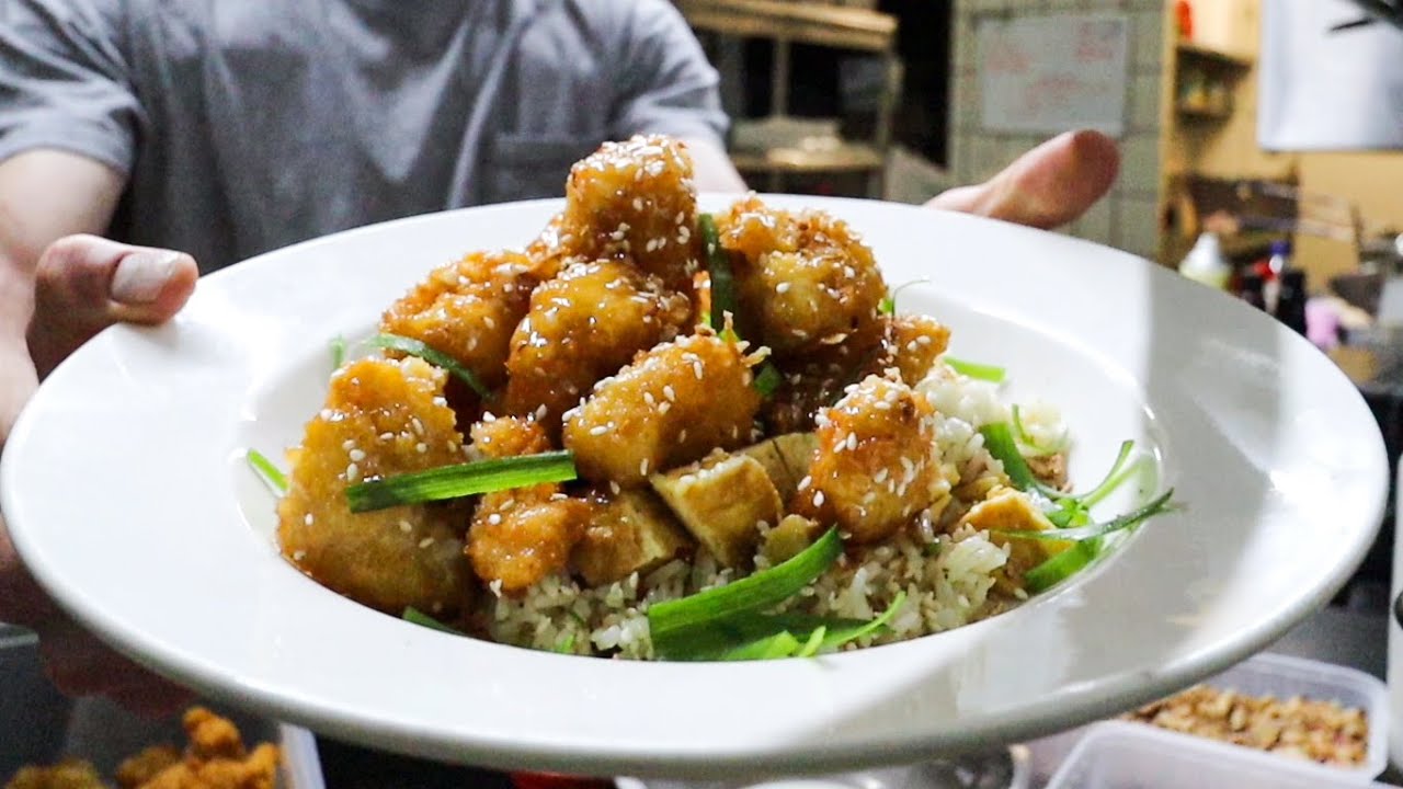 Fried Rice Lemon Chicken