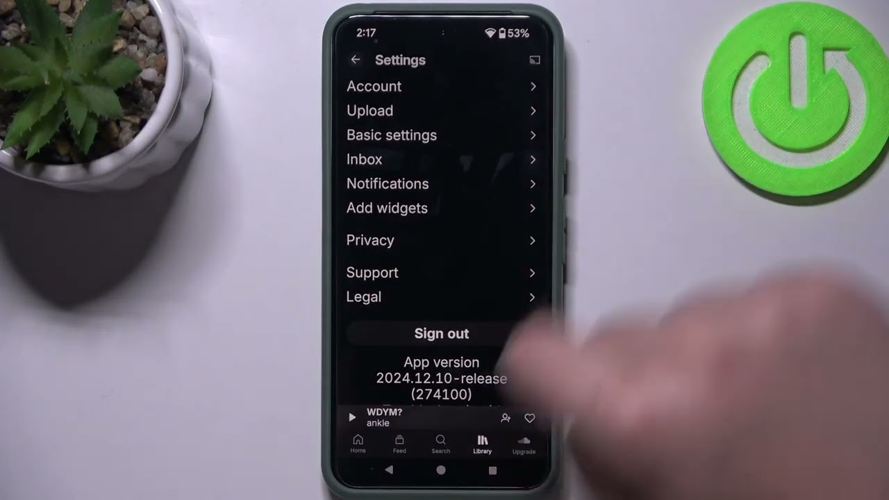 Wie lösche ich den Cache in der SoundCloud-App?