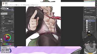 なんか描く配信