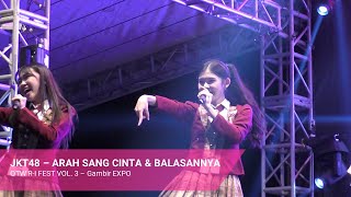 JKT48 - Arah Sang Cinta dan Balasannya @ OTW R-I FEST (Gambir Expo Kemayoran) | Fancam 2024.05.19