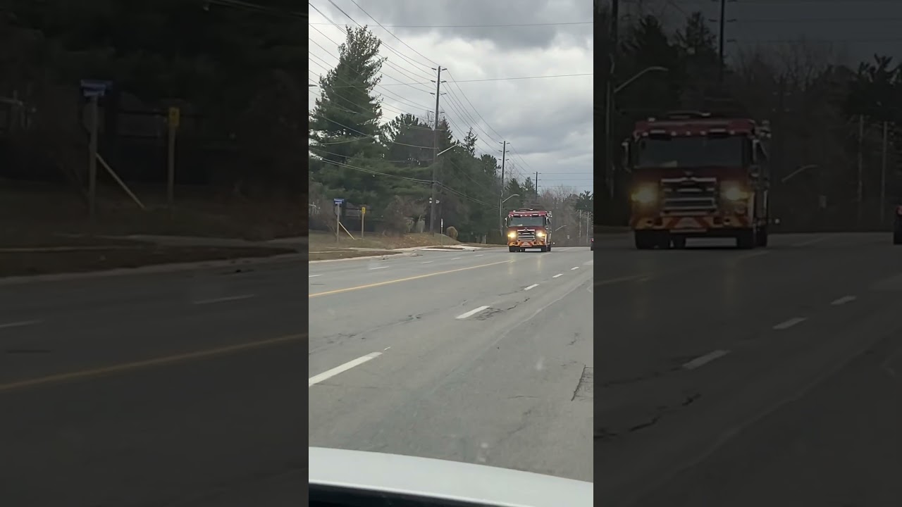 Mississauga fire pumper 103