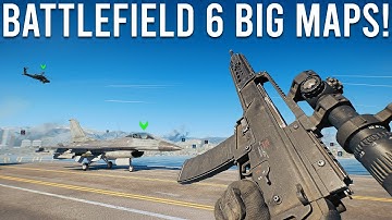 Battlefield 6 actually has a big map now...