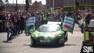 Driving The 2015 Gumball 3000 Start Line - Mclaren 650S Spider