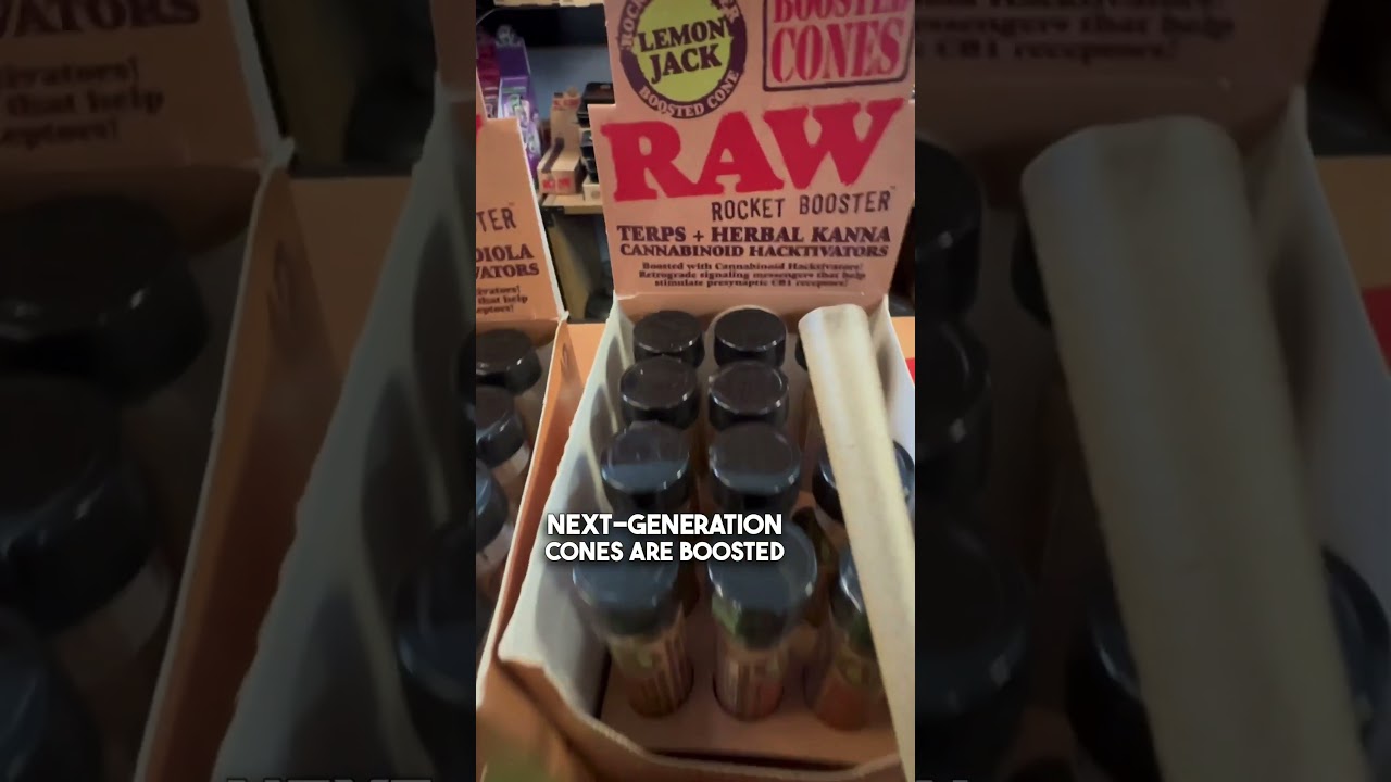 RAW Rocket Boosted Cones🚀