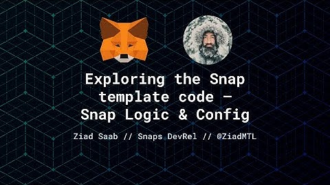 Exploring the Snaps Template Code – Snap Logic & Config