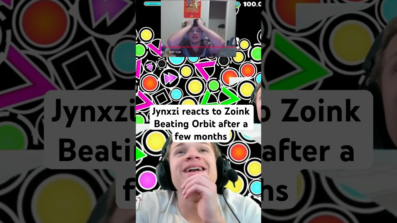 Jynxzi reacts to Zoink Beating/verifying ORBIT 🤯🔥 