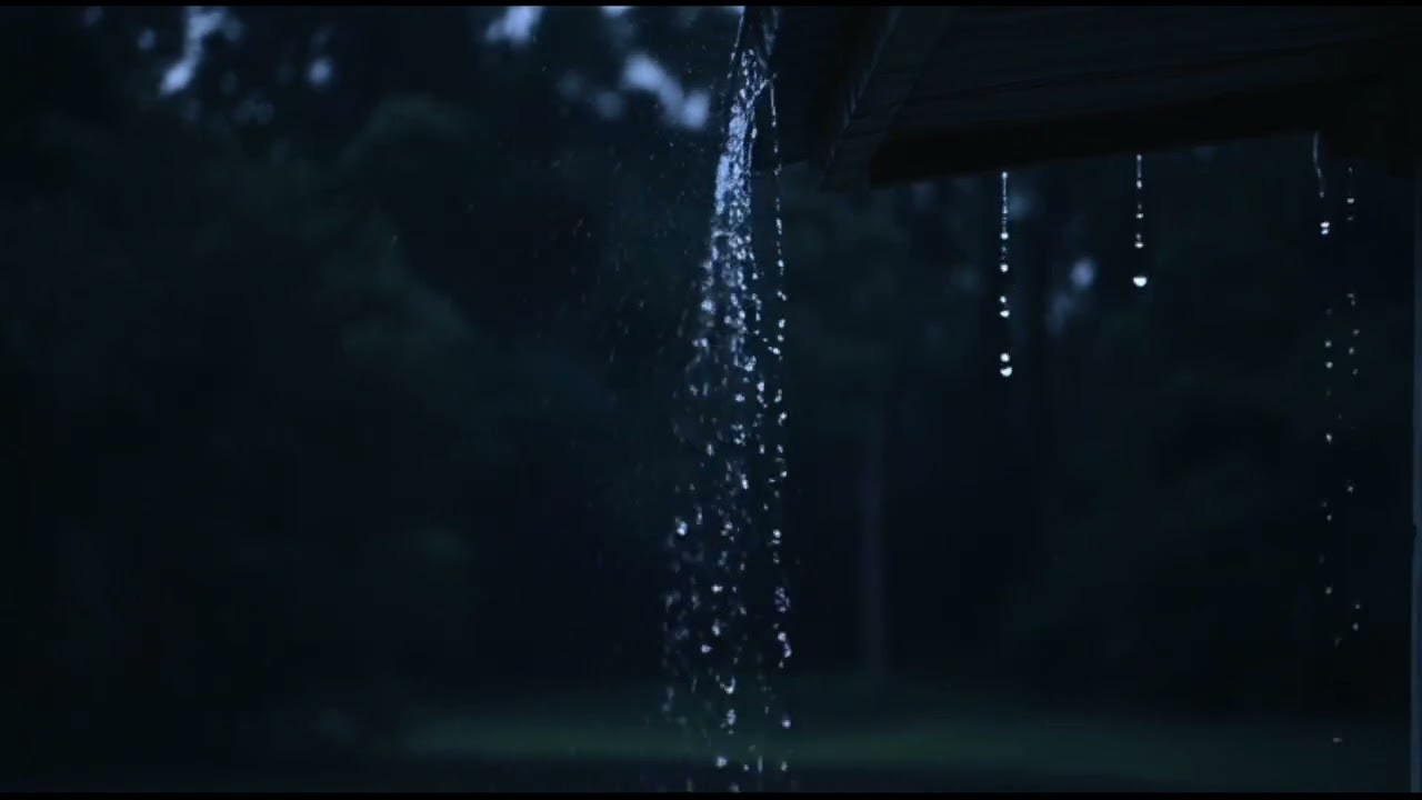 Minimal Night Rain Sounds | Pure ASMR Ambience