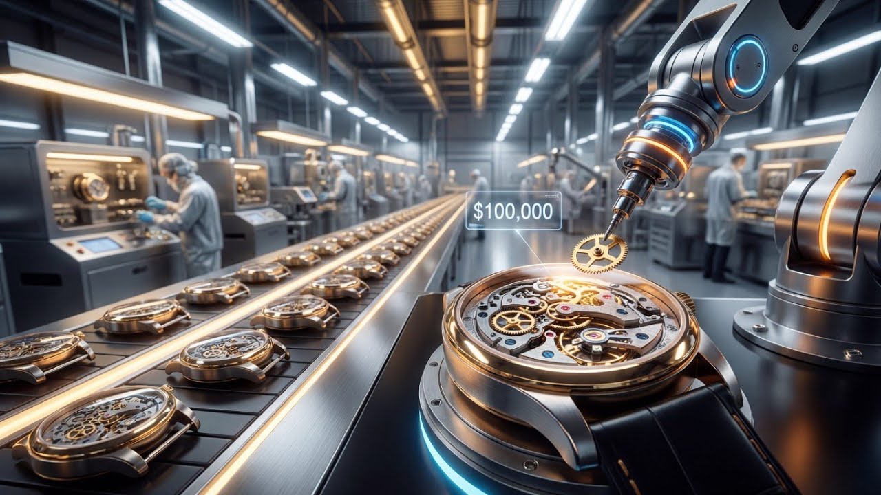 How a $100,000 Swiss Watch Is Made 🇨🇭⌚