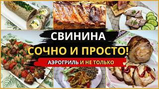 7 идей, как вкусно приготовить свинину в аэрогриле и не только