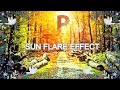 Sun Flare Effect In Pixlr E