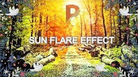 Sun Flare Effect In Pixlr E