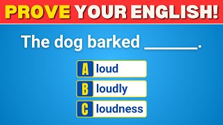 English Grammar Quiz For Beginners Adjectives Adverbs Quiz Mastery