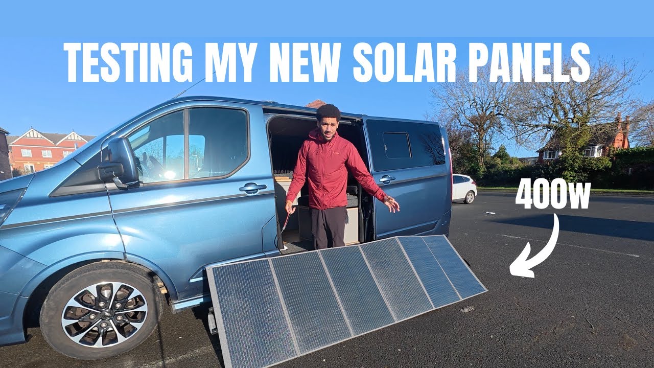 Тестирую новые солнечные панели | Солнечная панель Aferiy 400 Вт и пусковое устройство для аккуму...