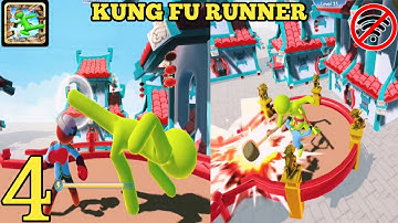 KUNG FU RUNNER GAME LEVEL 31-40(ANDROID,IOS)OFFLINE - TOP KUNGFU GAMES -WALKTROUGH GAMEPLAY #4