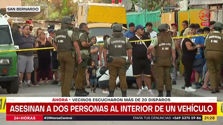 Asesinan a dos personas al interior de un vehculo:...