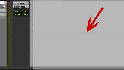 Pro Tools Basics 06: Creating New Tracks