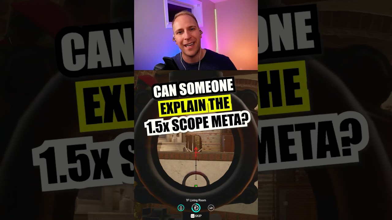 R6 Осада: Какова история меты с прицелом 1,5x? 