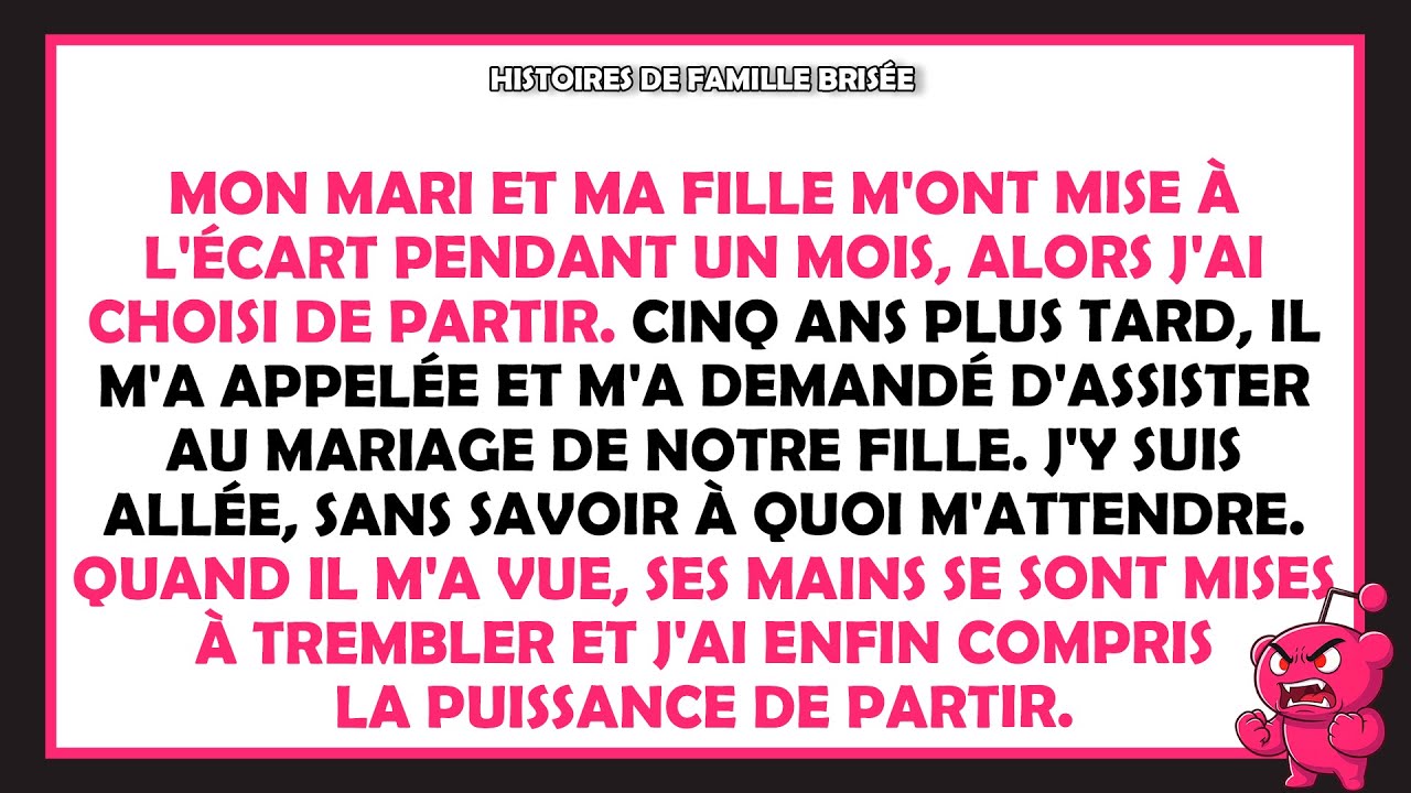 Mon mari et ma fille m'ont effacée — 5 ans plus tard, il a tremblé à son mariage de luxe.