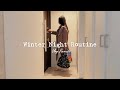 Hwinter night routinehurry home on cold day  living alone in japan vlog