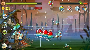 Swamp Attack - Episode 4. Level 18 Gameplay Android walkthrough