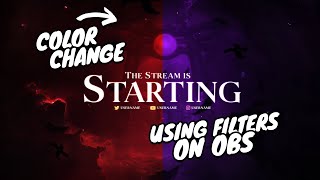 Changing Colors of Your Stream Overlays - QUICK!