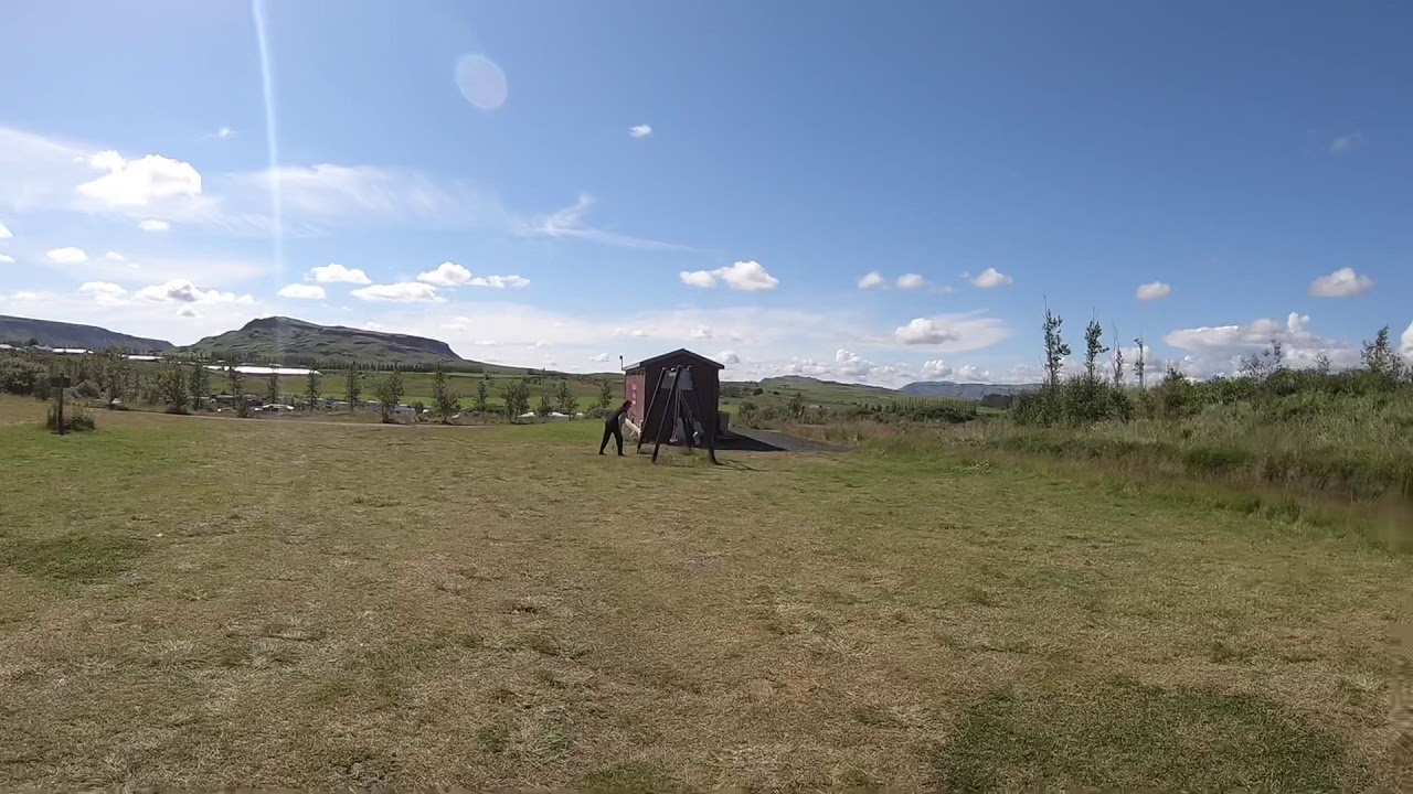 Iceland - Morning in Flúðir — Flúðir — video poster