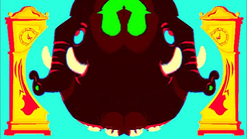 COLOR CHANGER+MIRROR+PINCH BULGE+COLOR INVERSION EFFECTS FX || HICKORY DICKORY DOCK ELEPHANT