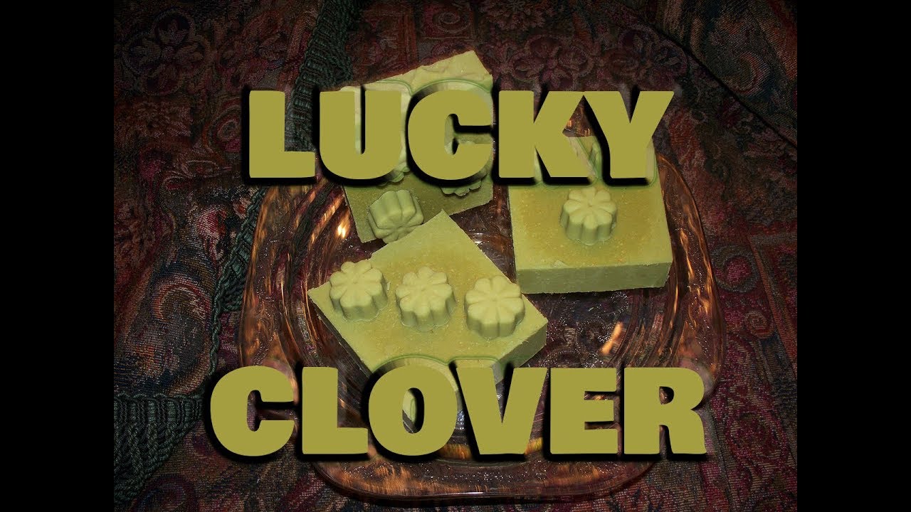 Making Lucky Clover - Cold Process Soap - Custom Order