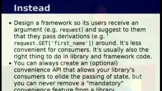 API Design for Library Authors