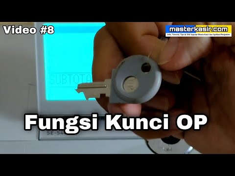 Fungsi Kunci OP Mesin Kasir CASIO - Video #8