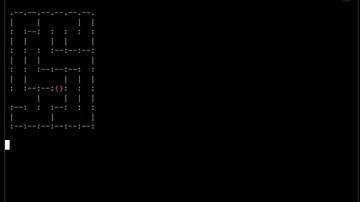Colored CLI Maze Game in C++