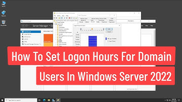 How To Set Logon Hours For Domain Users In Active Directory Windows Server 2022