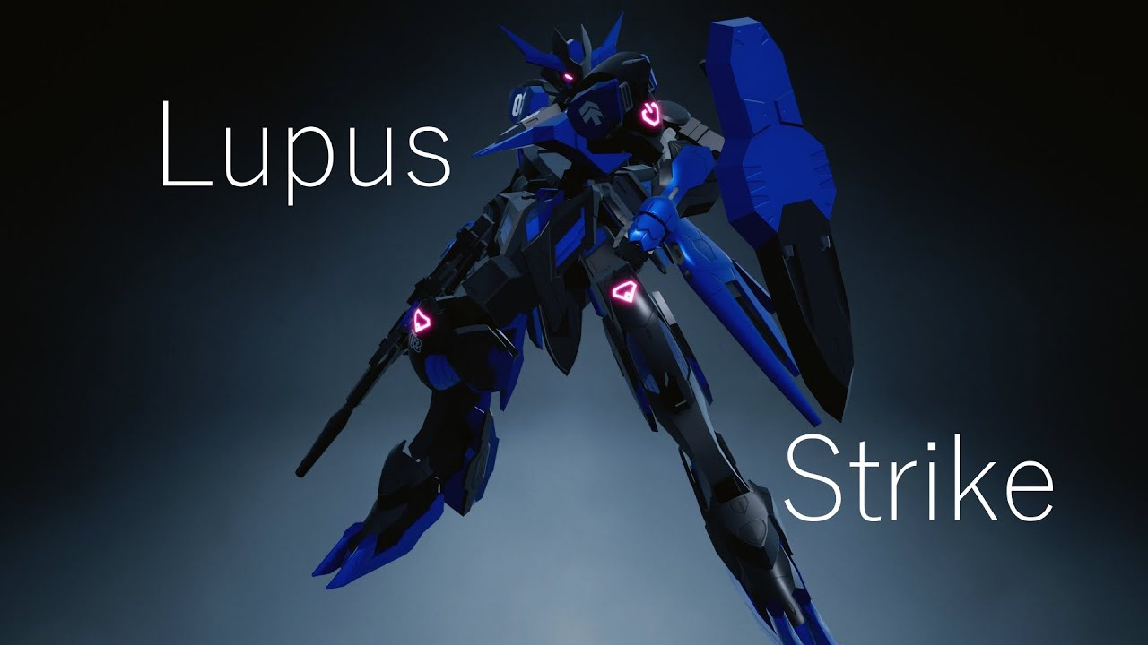 New Gundam Breaker Custom Gundam Lupus Strike Gameplay Hd Pc Youtube