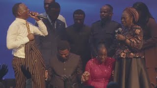 See The Moment Dr. Paul Enenche Impacts Apostle Michael Orokpo and his wife at the CONVOCATION 2026