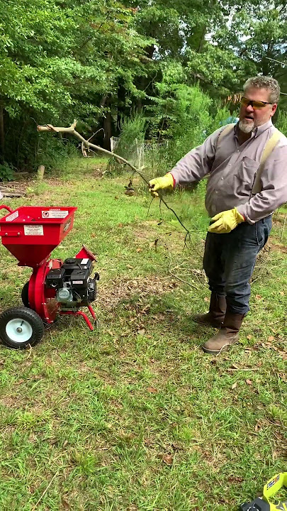 Predator Chipper Review Preview #demo #review #garden #chipper #harborfreight #2024 #shredder #short