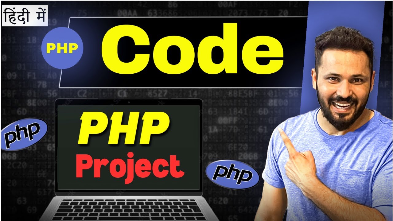 PHP Project step by step in Hind #25 Project Code - YouTube