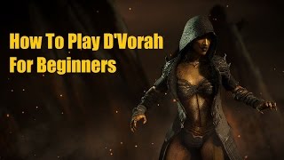 Mortal Kombat X - How to play D'Vorah (Beginners Guide) screenshot 5